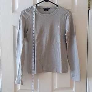 Ralph Lauren Gray Long Sleeve T